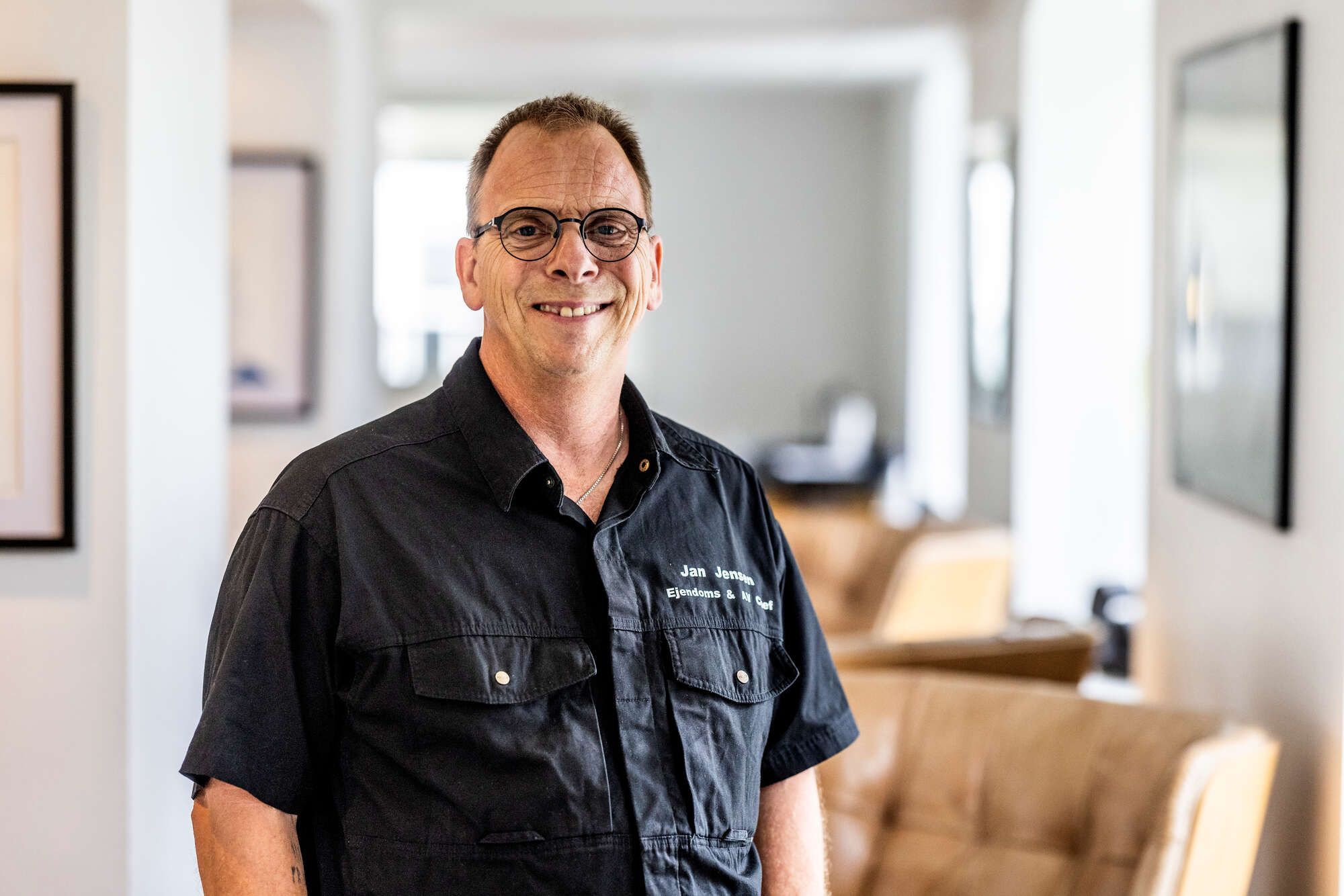 Portræt, Jan Jensen, Ejendoms- og AV-chef, Comwell Kellers Park, CKP